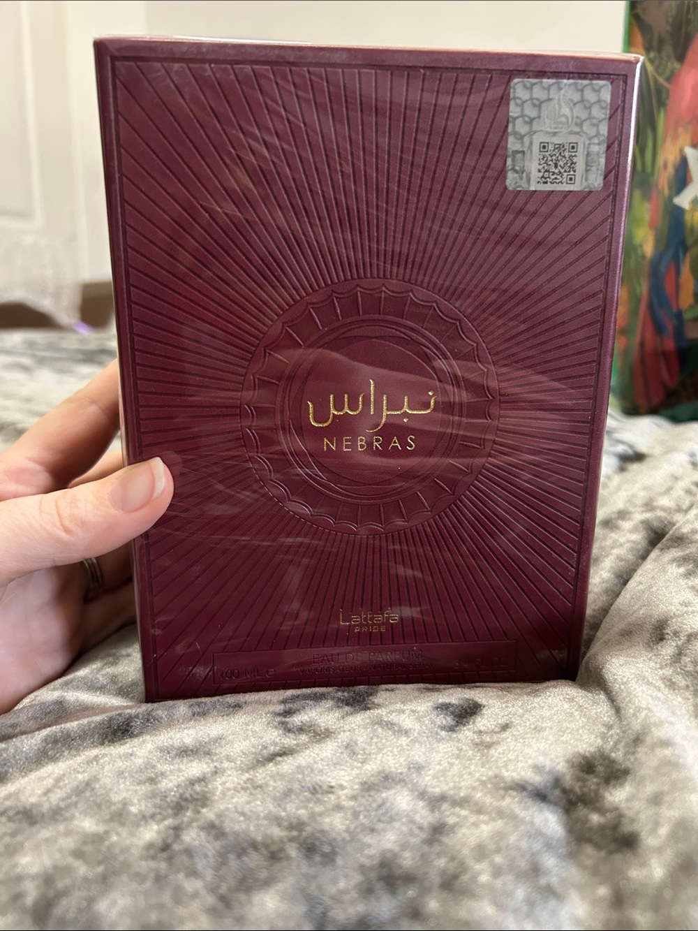 Nebras Women’s Fragrance Gift Set - Deep Burgundy